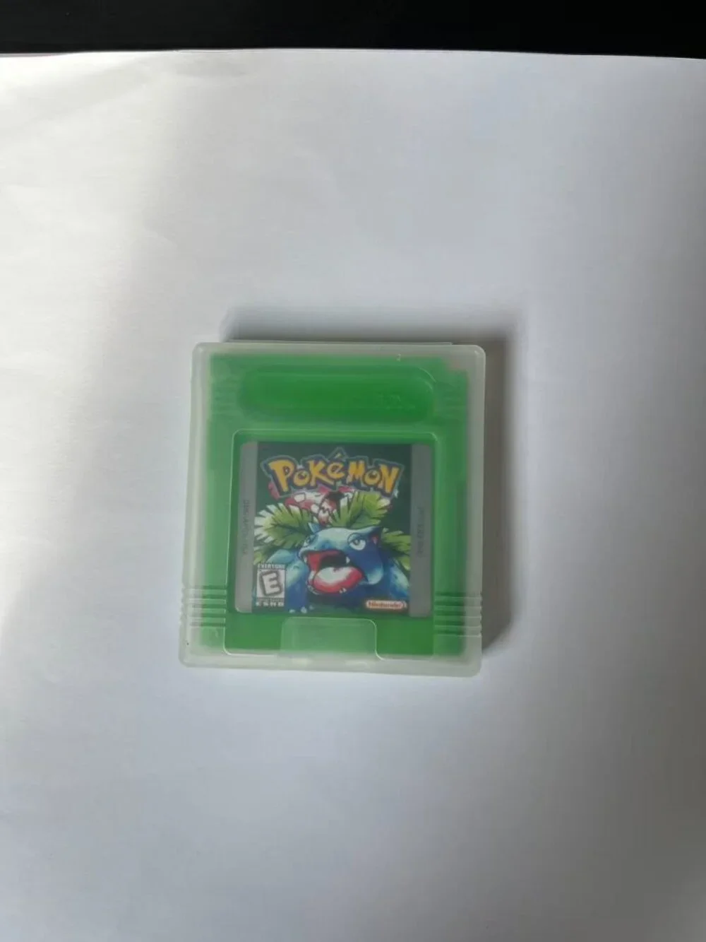 GBC Pokemon Green Video Game Cartridge USA Version